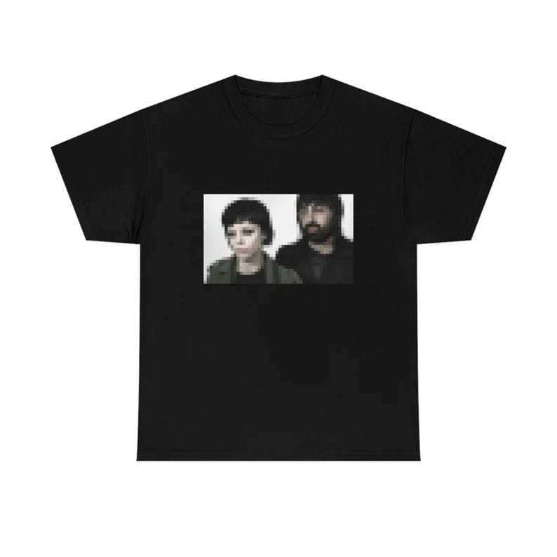 Crystal Castles Pixelated Edgy Emo Y2k Tee